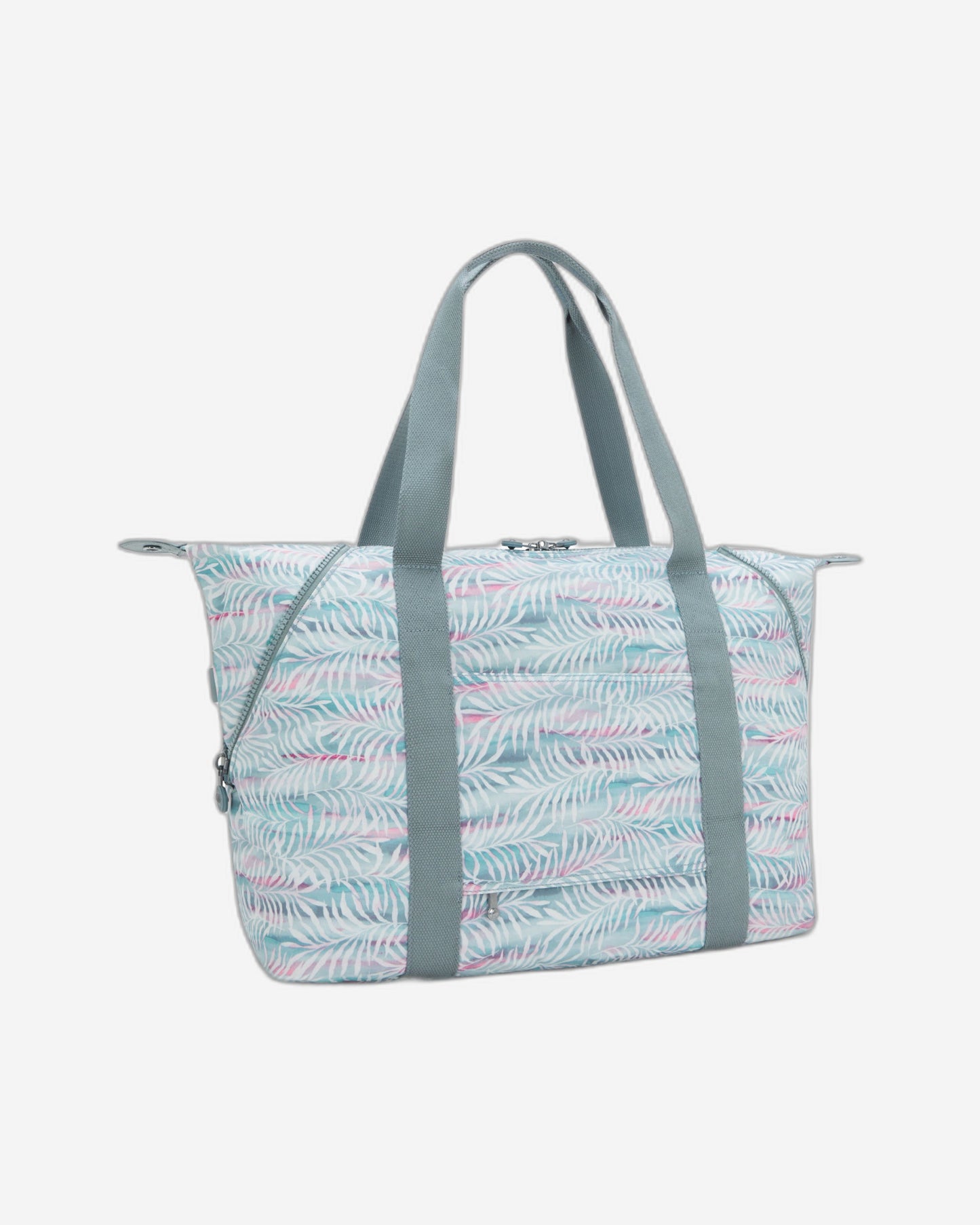 Kipling Art M Palmtree Leaves Large Tote I6004-3QN