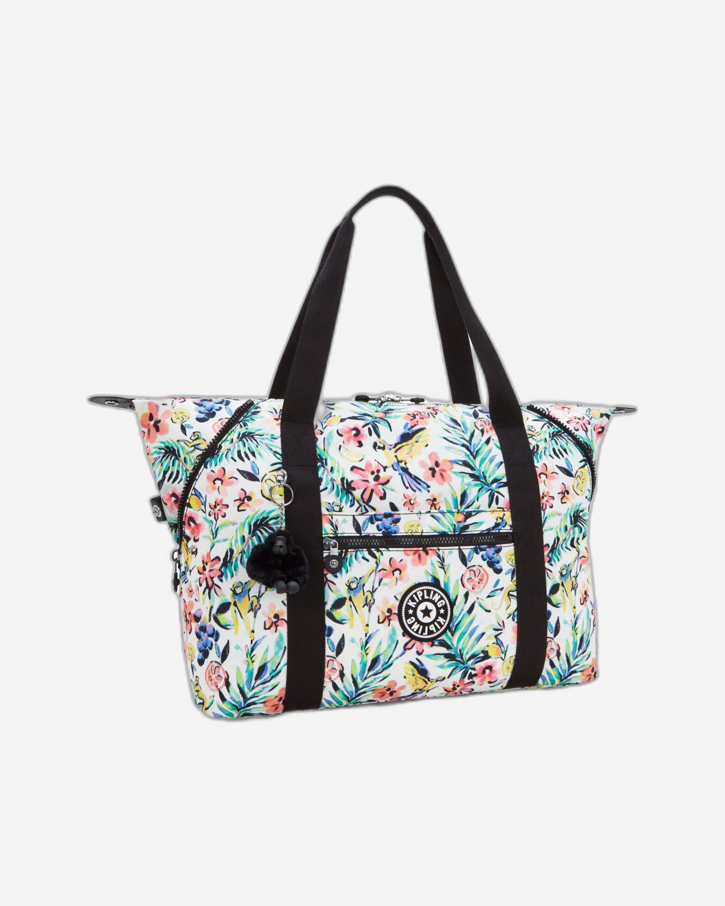 Kipling Art M Cocktail Floral Tote Bag I6004-5DZ