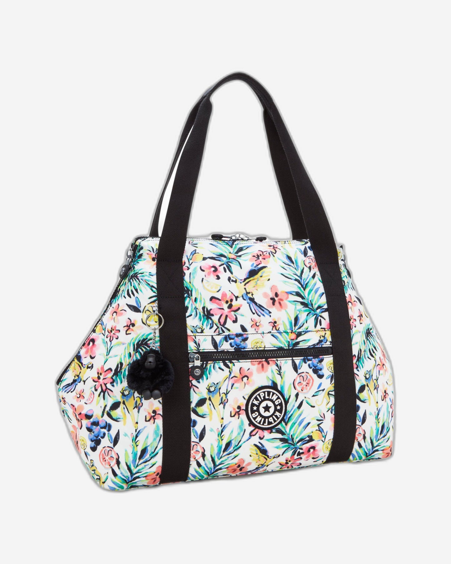 Kipling Art M Cocktail Floral Tote Bag I6004-5DZ