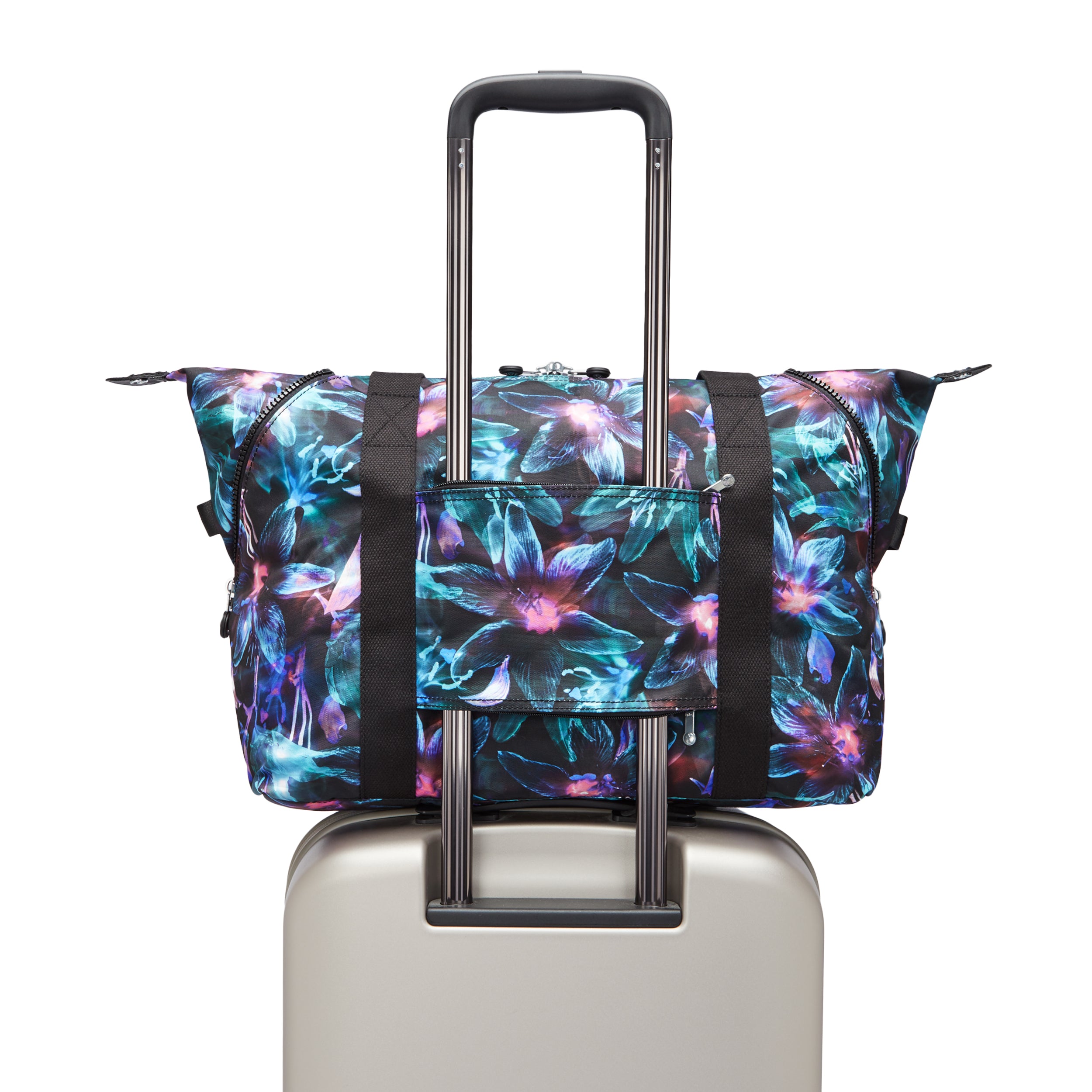Kipling Art M Spectral Orchid Large Tote I6004-7DP