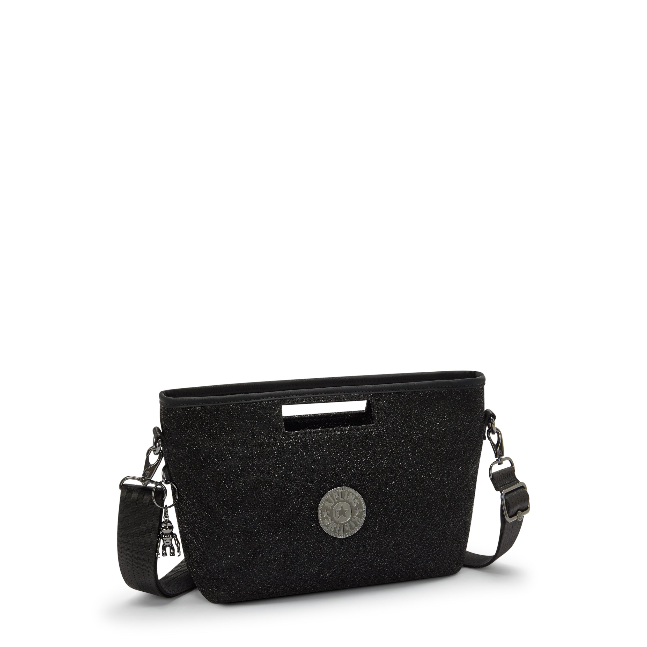 Kipling Stevie Going Out Black Small Handbag I6007-3FP