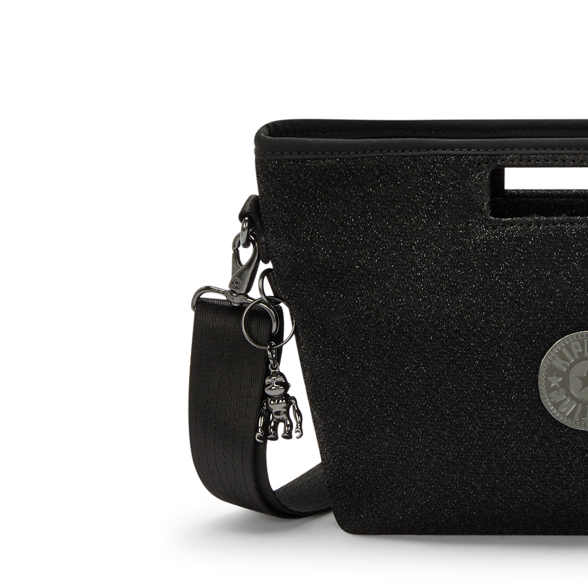 Kipling Stevie Going Out Black Small Handbag I6007-3FP
