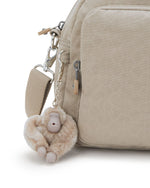 Kipling Cool Defea Signature Beige Embossed Medium Shoulderbag I6017-96A