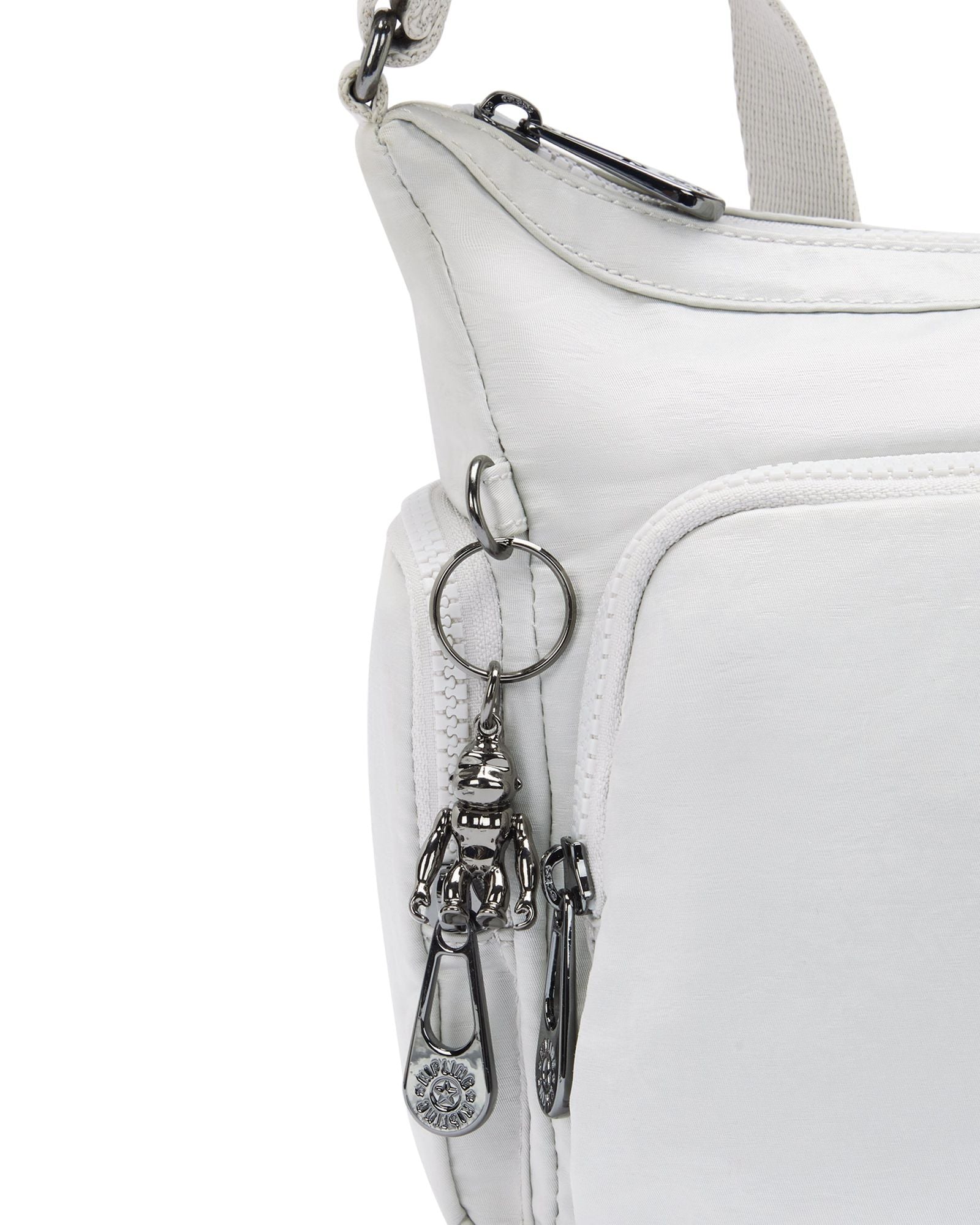 Kipling Gabb S Silver Night Medium Crossbody Bag I6041-8EL