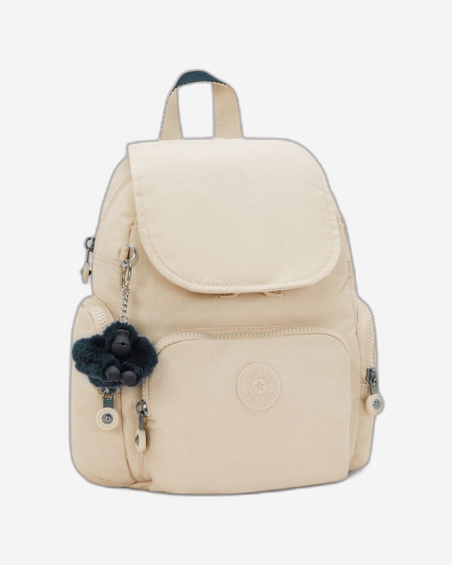 Kipling City Zip Mini Back to Beige Small Backpack I6046-26V