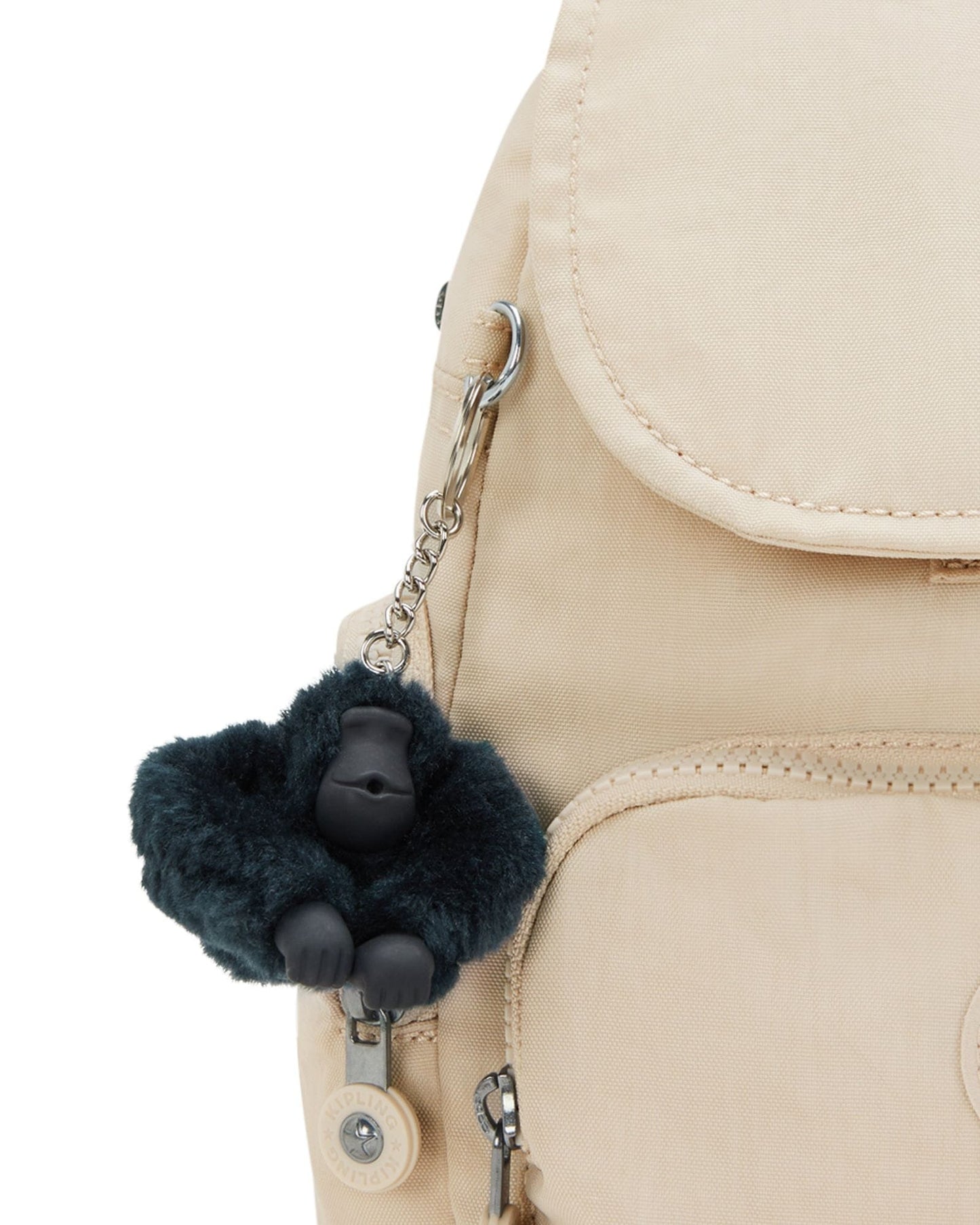 Kipling City Zip Mini Back to Beige Small Backpack I6046-26V