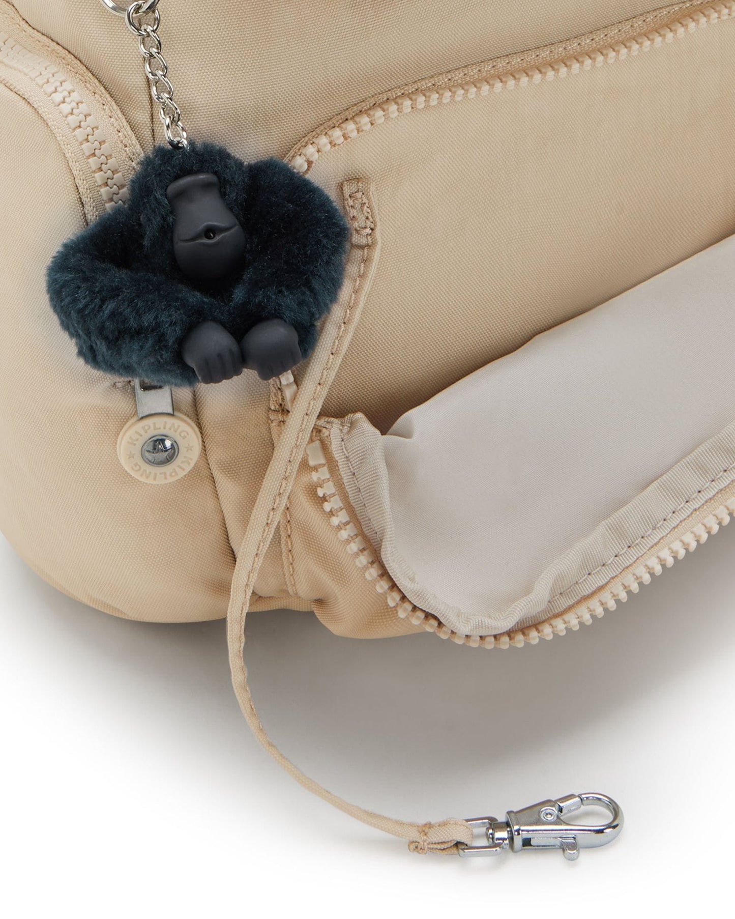 Kipling City Zip Mini Back to Beige Small Backpack I6046-26V