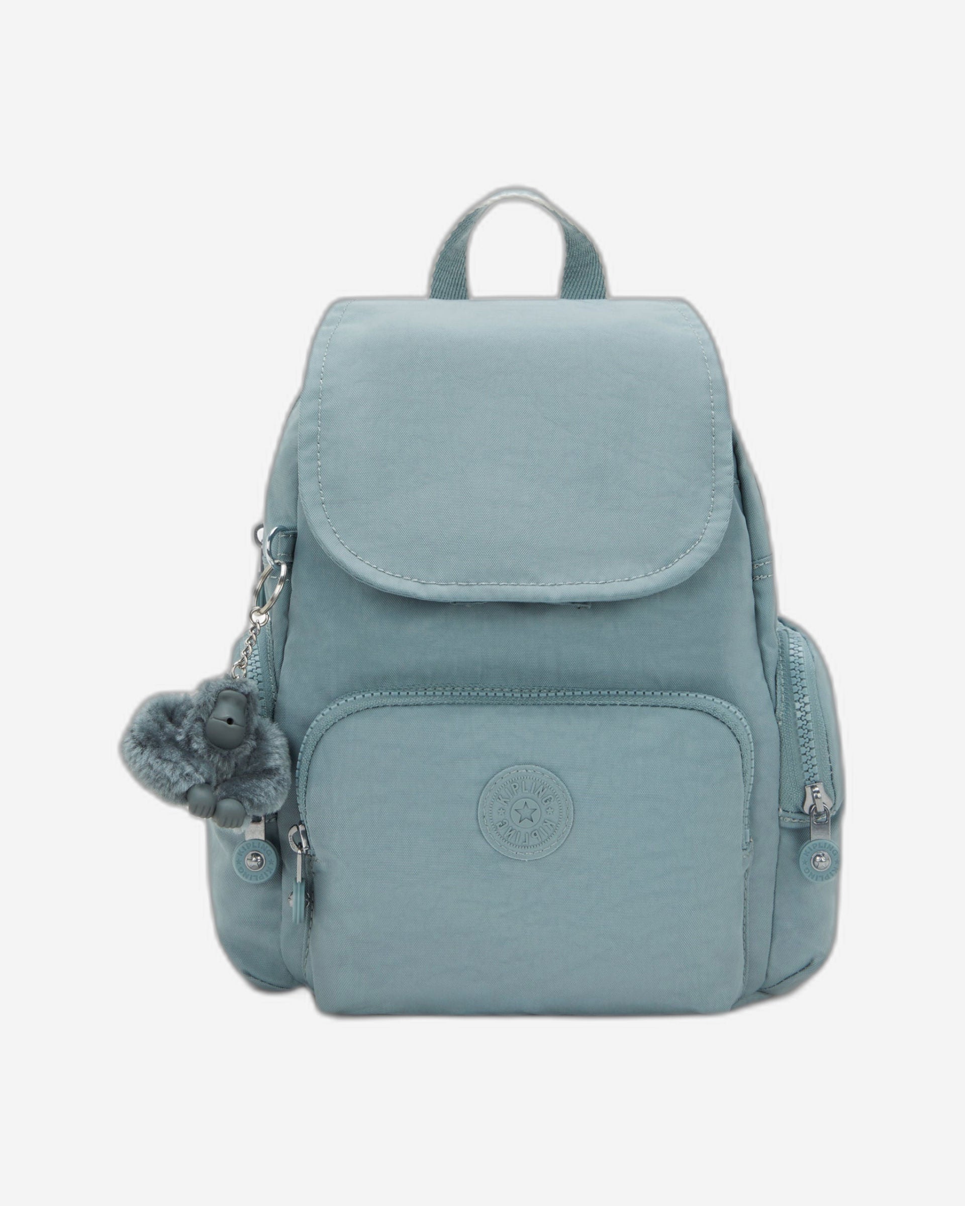 Kipling City Zip Mini Relaxed Grey Small Backpack I6046-3NL