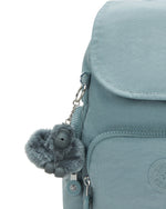 Kipling City Zip Mini Relaxed Grey Small Backpack I6046-3NL