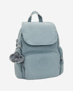 Kipling City Zip Mini Relaxed Grey Small Backpack I6046-3NL