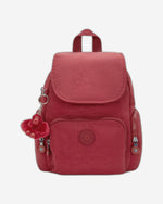 Kipling City Zip Mini Funky Red Small Backpack I6046-4SS