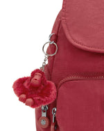 Kipling City Zip Mini Funky Red Backpack I6046-4SS