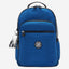 Kipling Seoul Lap Scuba Blue Bl Large backpack with laptop compartment I6180-9EK