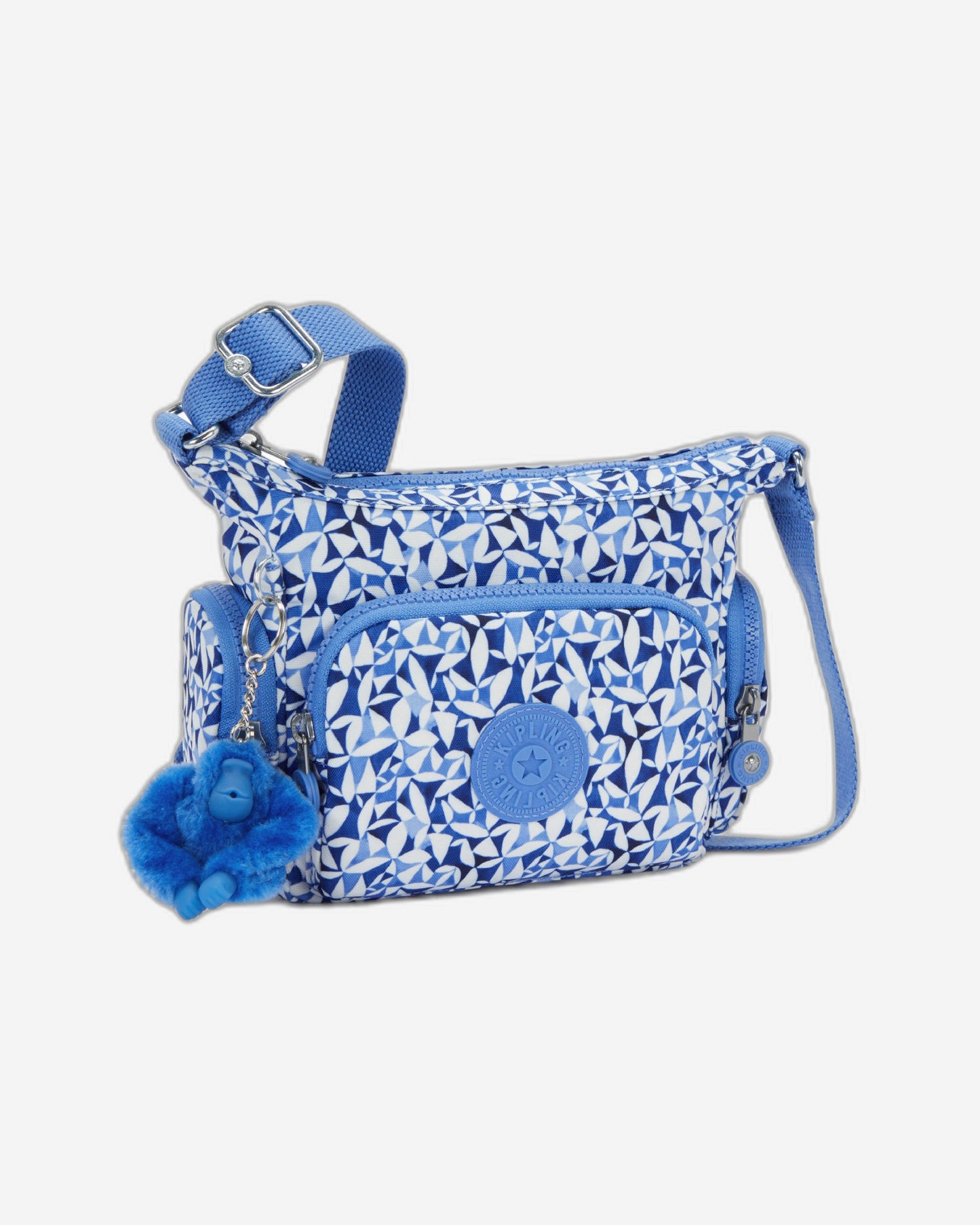 Kipling Gabbie Mini Crazy Leaves Crossbody Bag I6193-1DU