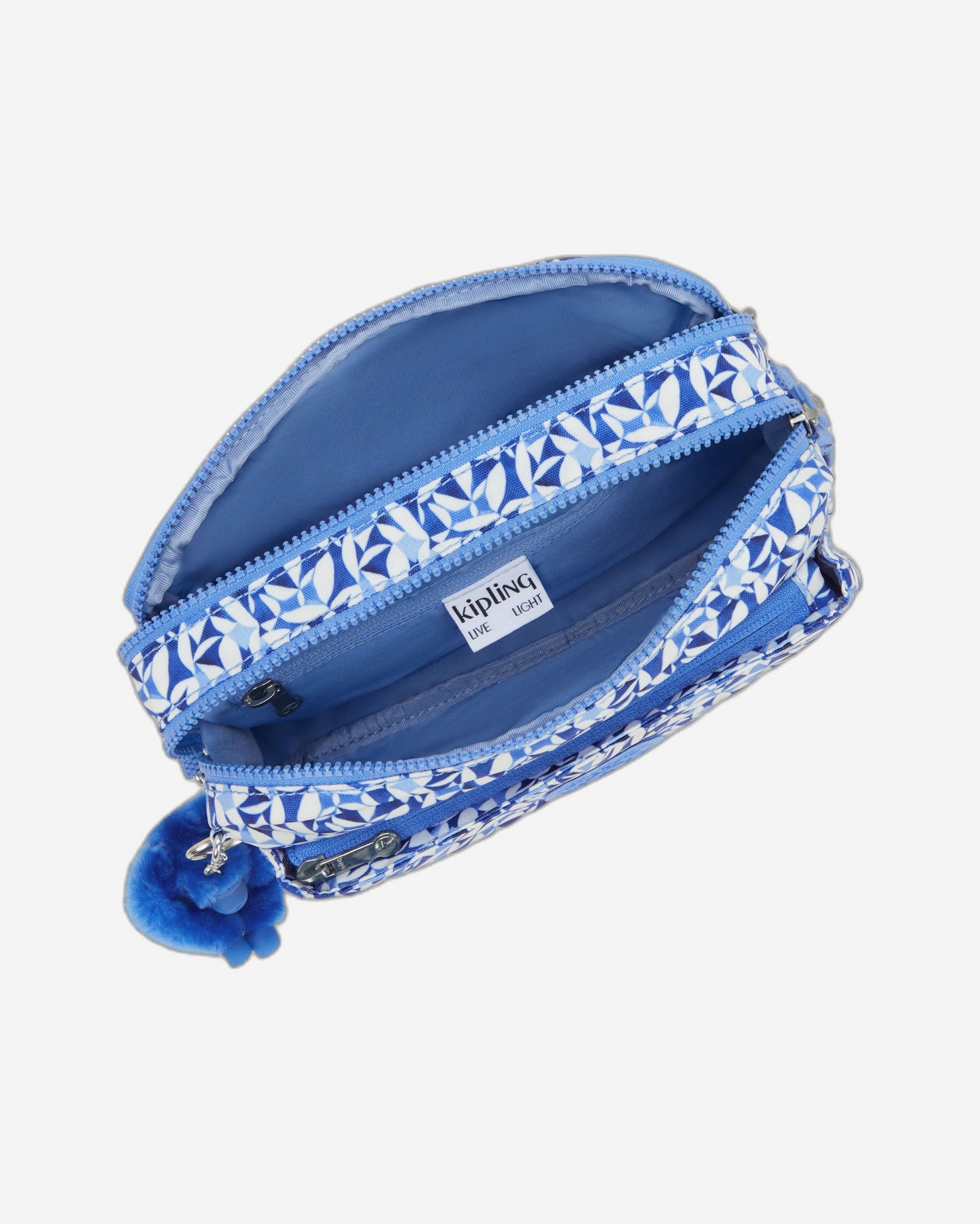 Kipling Abanu M Crazy Leaves Crossbody Bag I6237-1DU