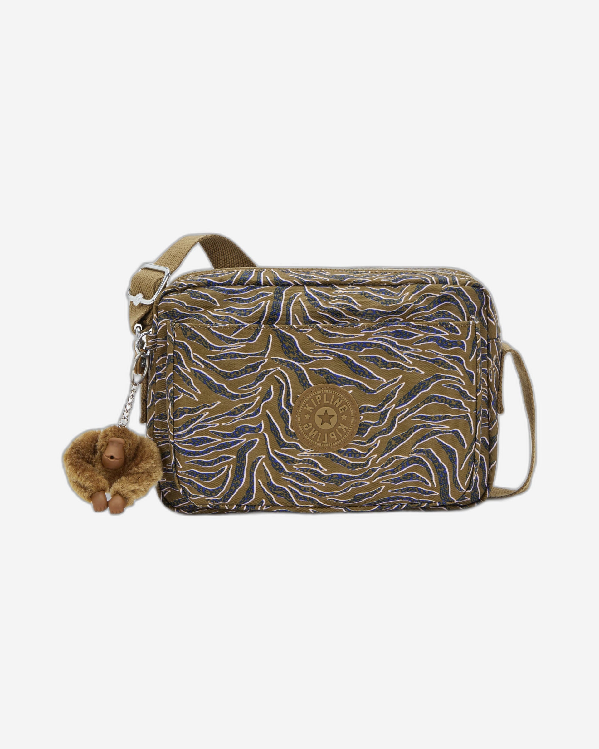 Kipling Abanu M Undersea Leaves Medium Crossbody Bag I6237-1PR