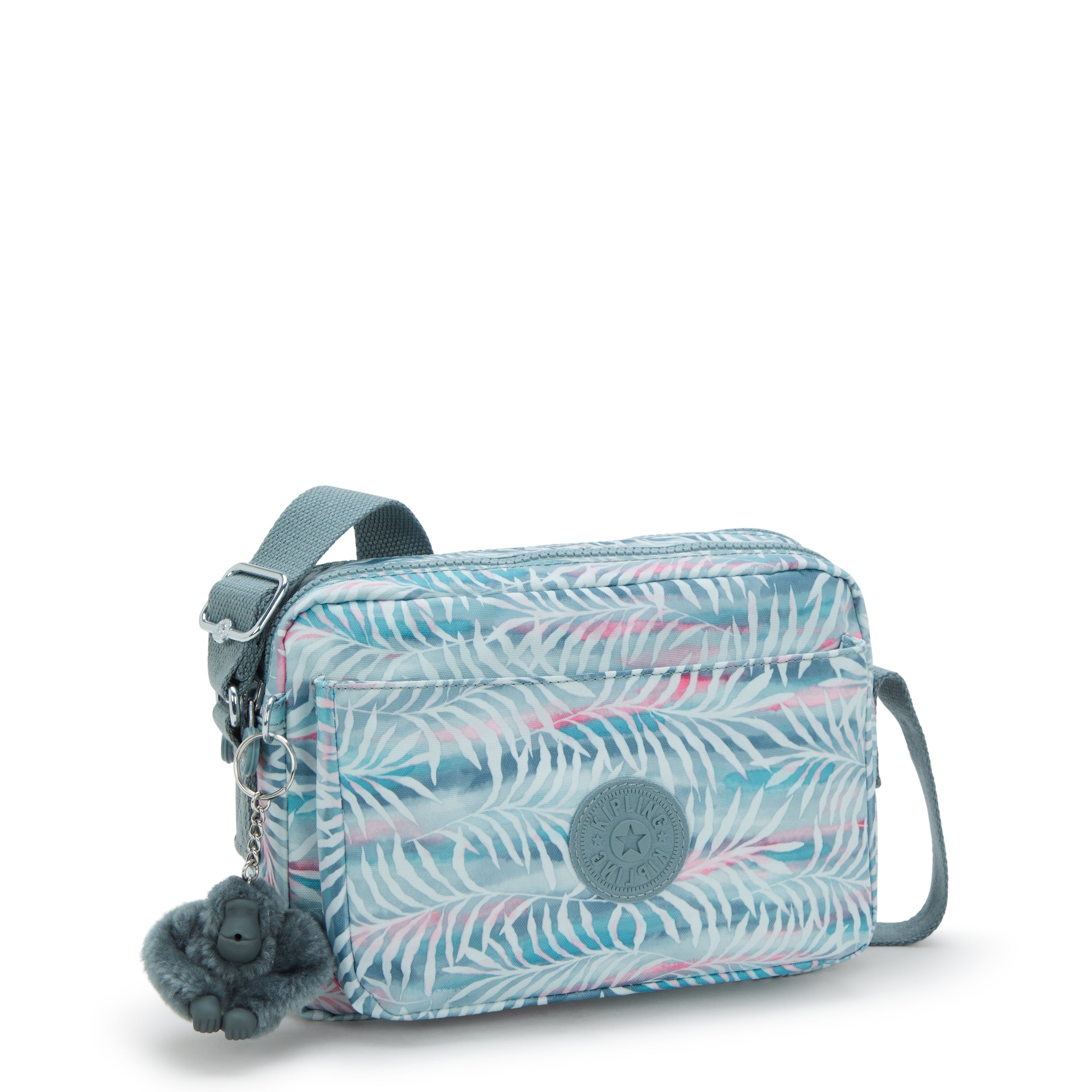 Kipling Abanu M Palmtree Leaves Medium Crossbody I6237-3QN