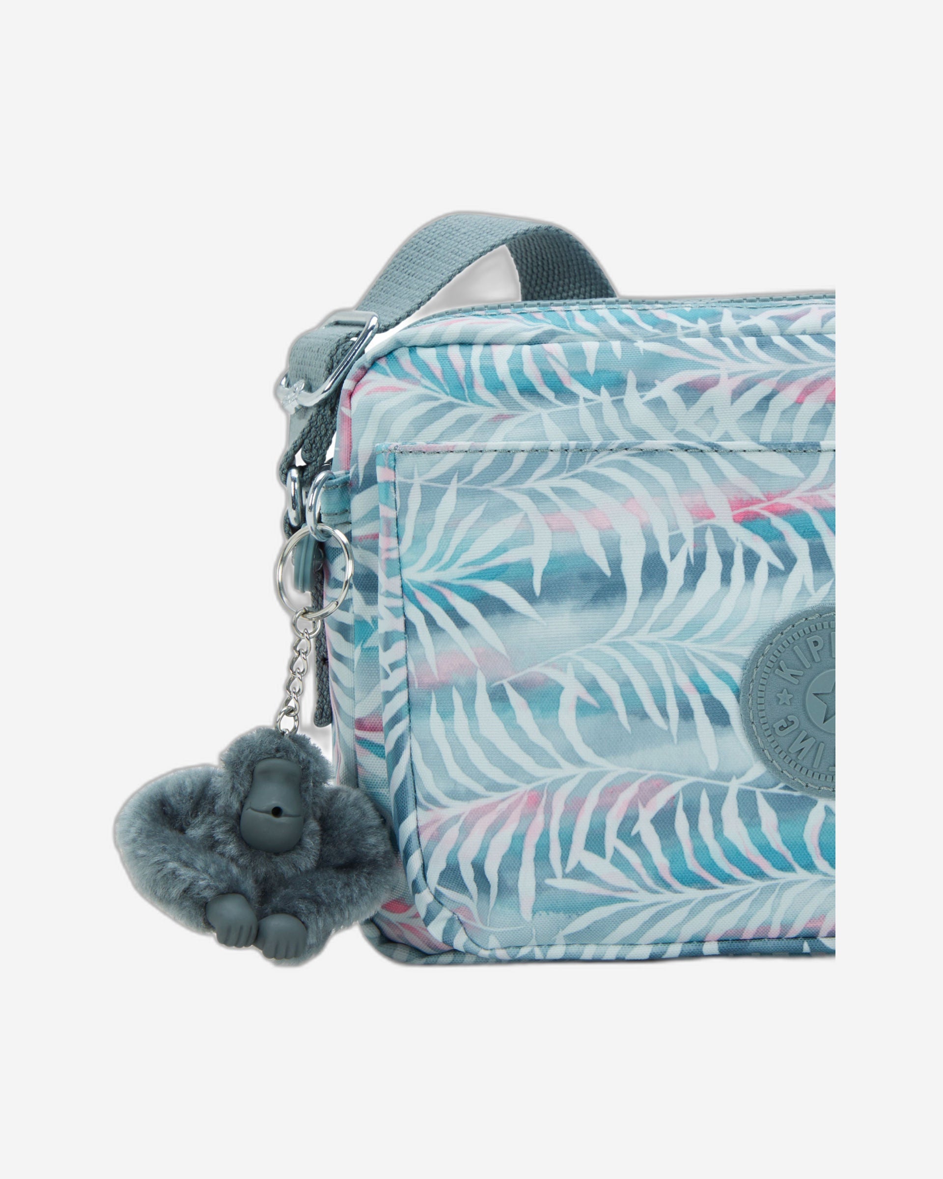 Kipling Abanu M Palmtree Leaves Medium Crossbody I6237-3QN