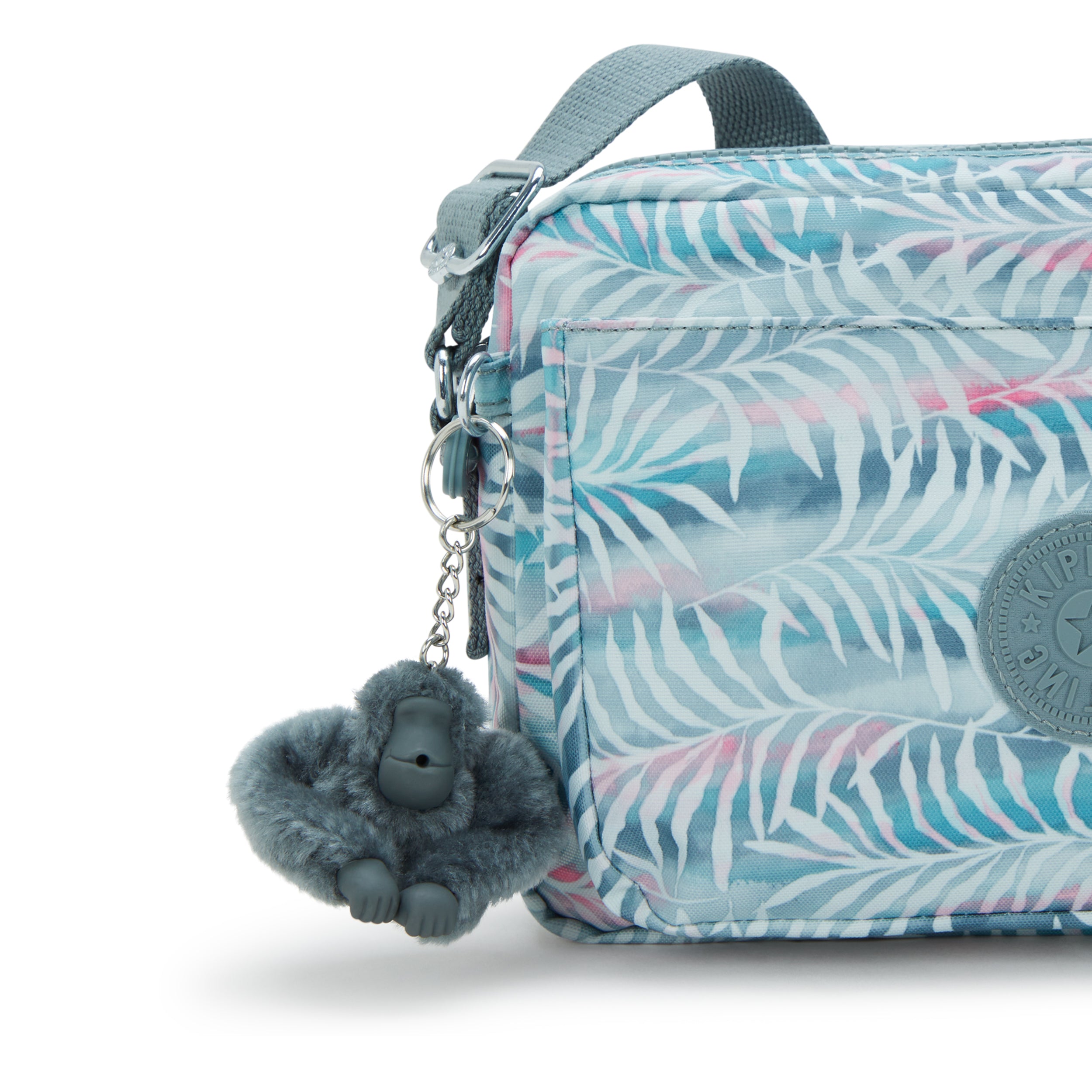 Kipling Abanu M Palmtree Leaves Medium Crossbody I6237-3QN