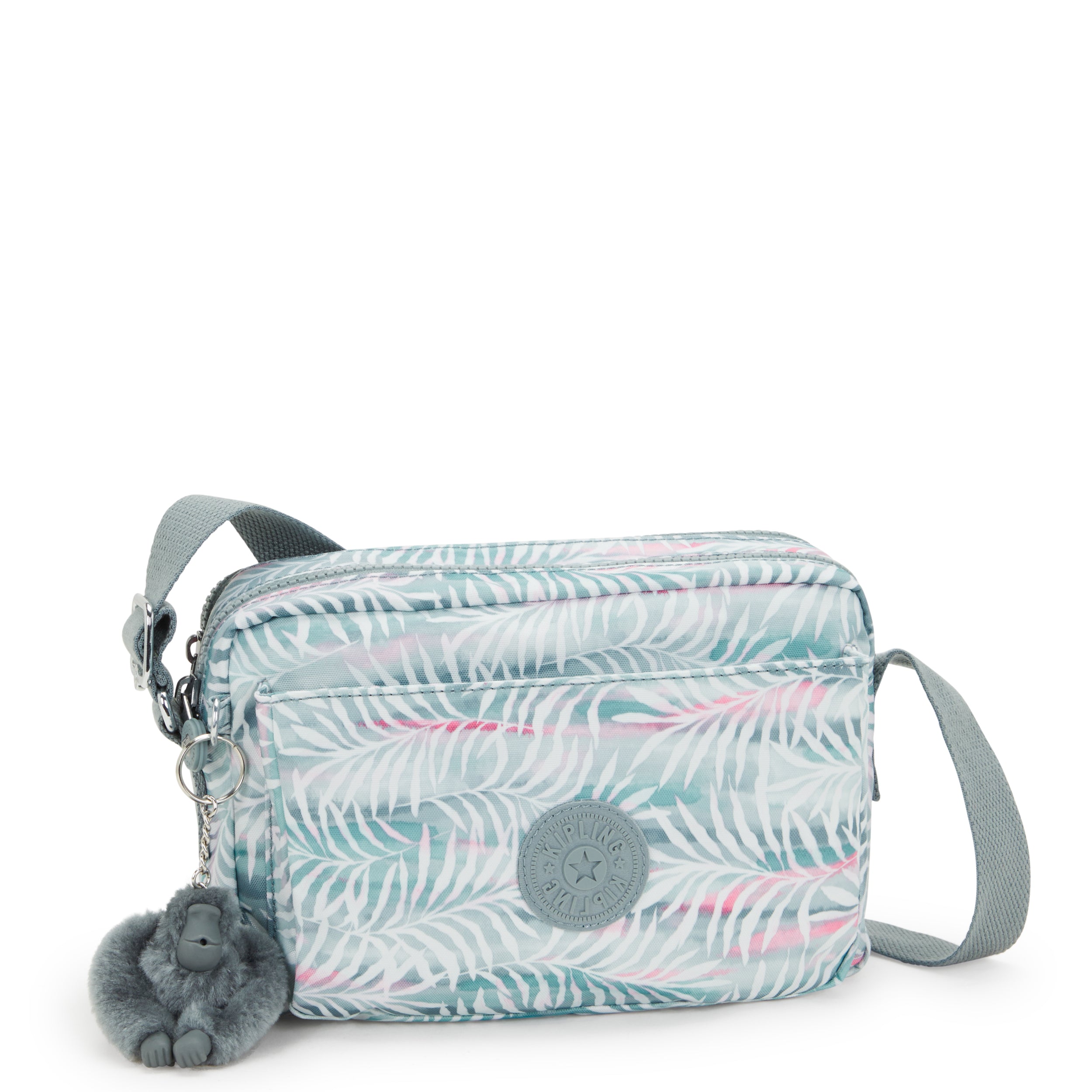 Kipling Abanu M Palmtree Leaves Medium Crossbody I6237-3QN