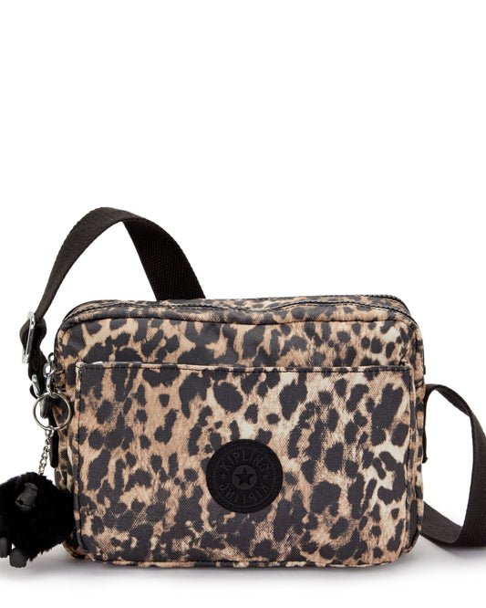 Kipling Abanu M Wild Leopard Medium crossbody I6237-6JP