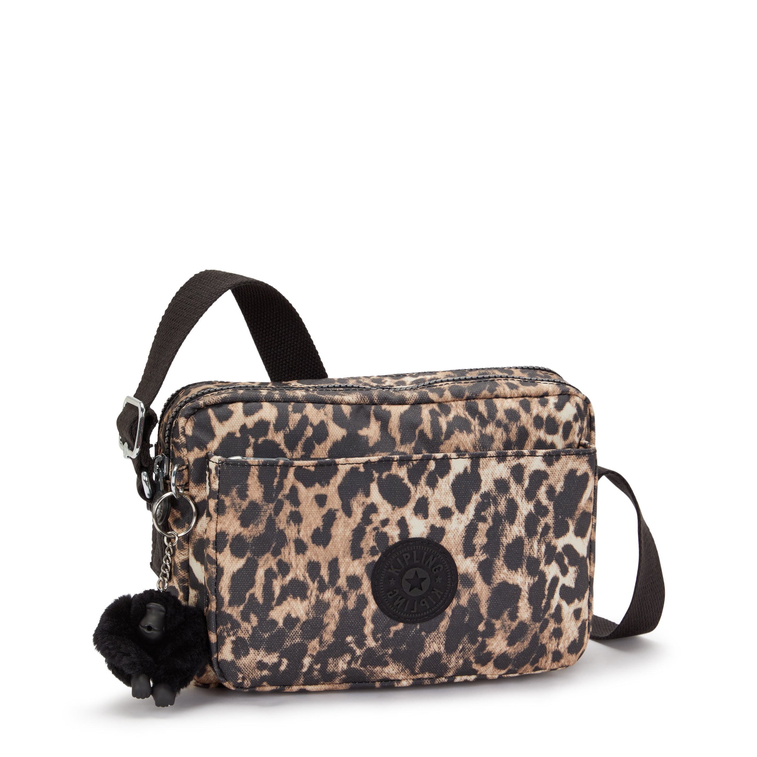 Kipling Abanu M Wild Leopard Medium crossbody I6237-6JP