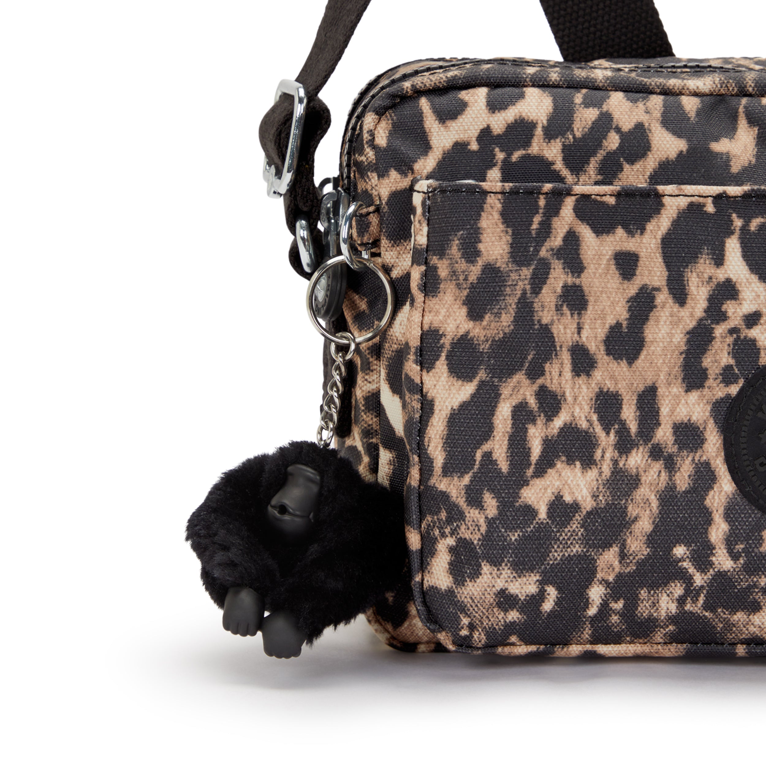 Kipling Abanu M Wild Leopard Medium crossbody I6237-6JP