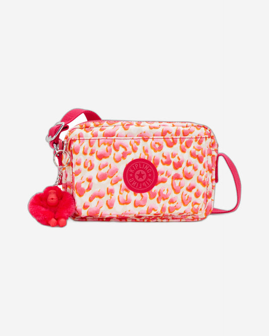 Kipling Abanu M Latin Cheetah Medium Crossbody Bag C2I6237-6LX