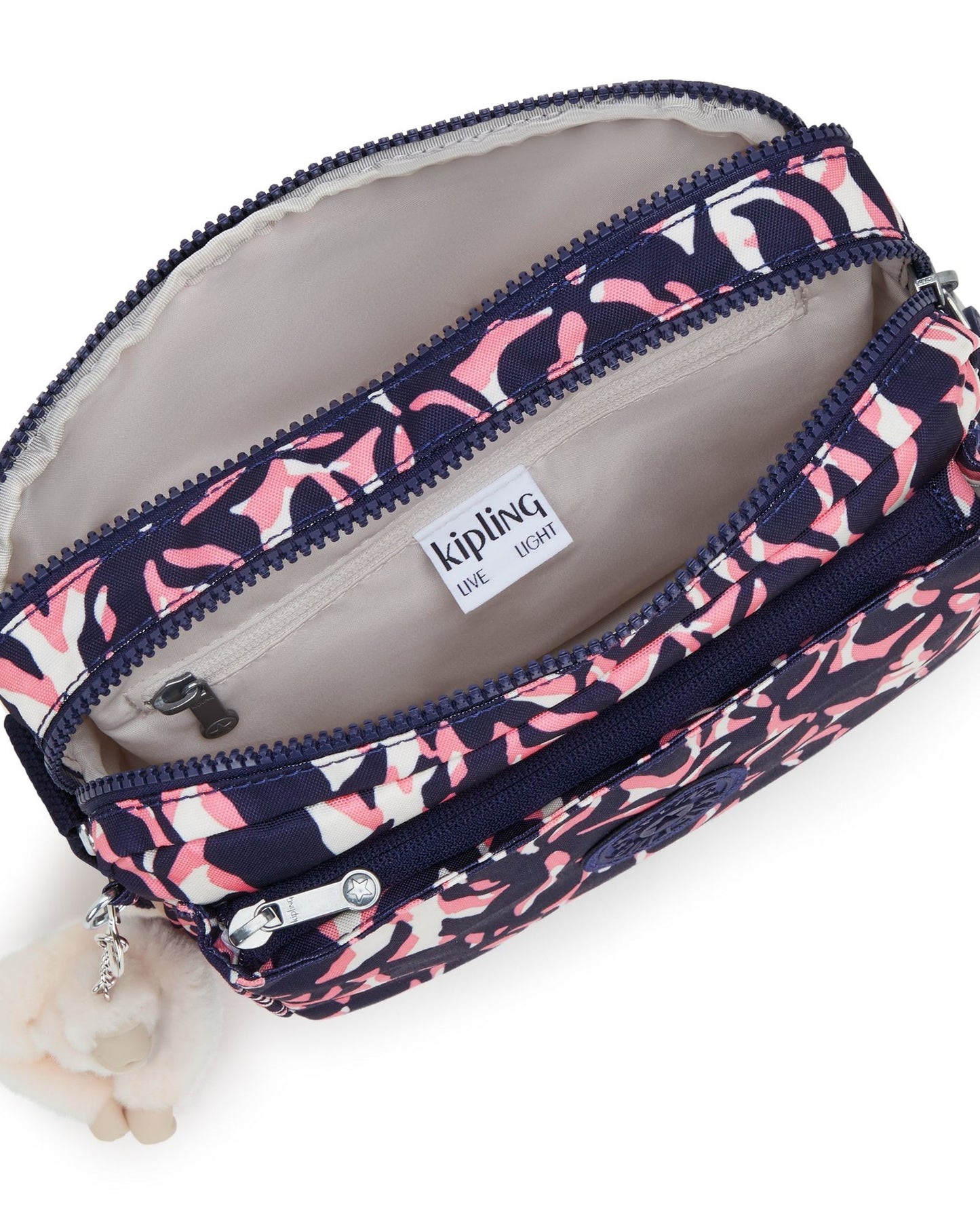 Kipling Abanu M Palm Mood Medium Crossbody I6237-6PQ