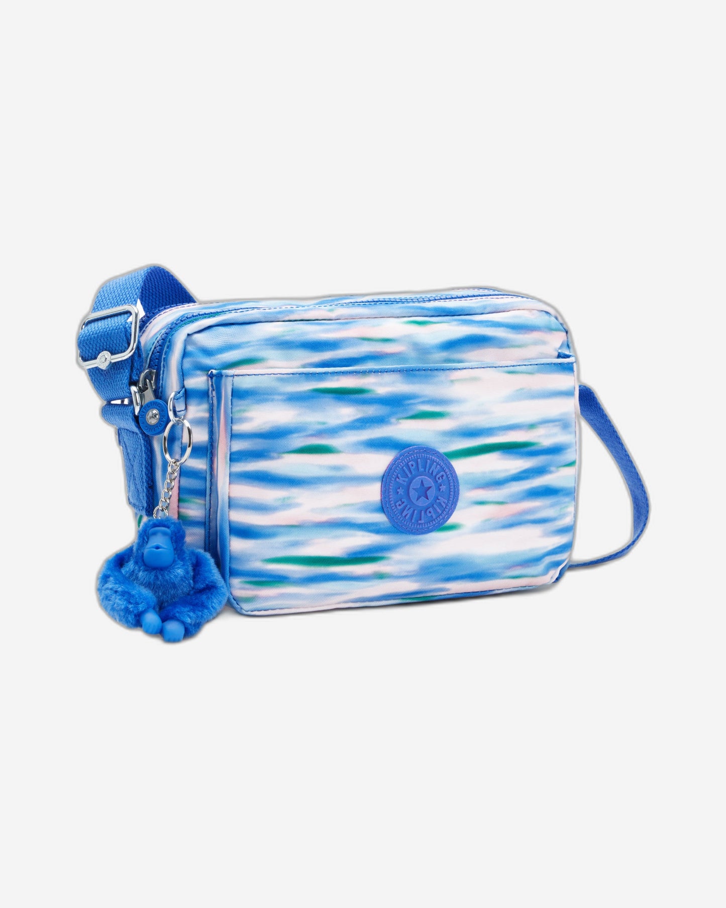 Kipling Abanu M Diluted Blue Medium Crossbody Bag C2I6237-TX9