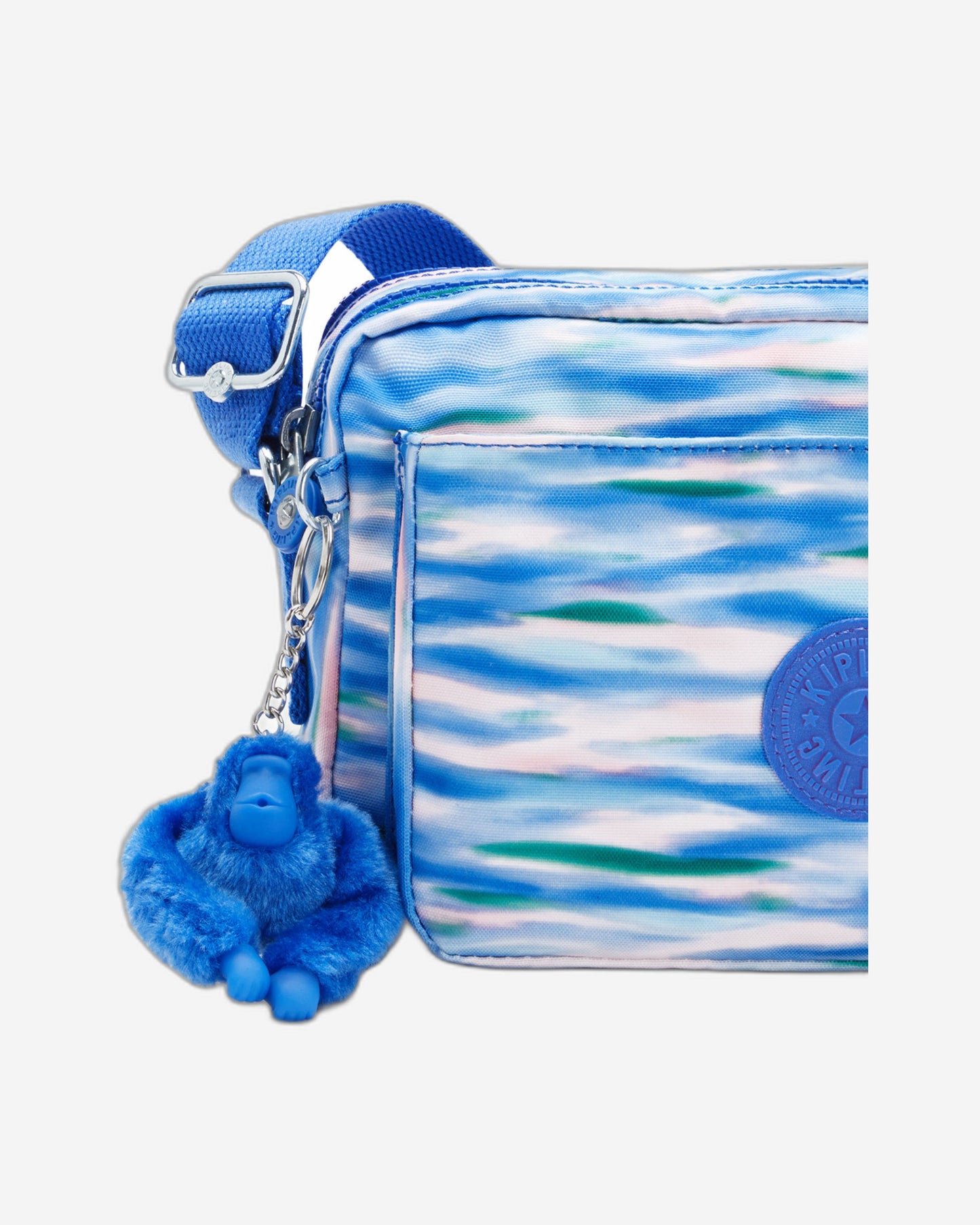 Kipling Abanu M Diluted Blue Medium Crossbody Bag C2I6237-TX9