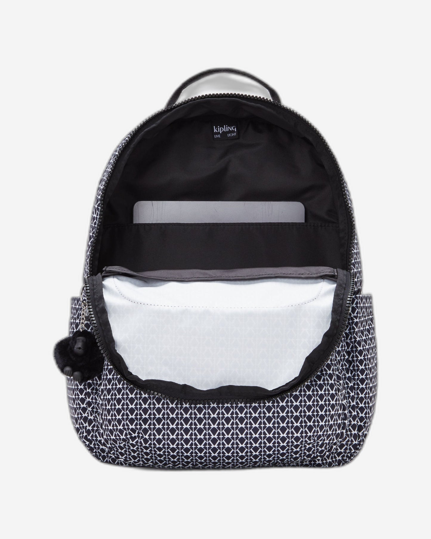 Kipling Seoul Signature Print Large Backpack C2I6269-DD2