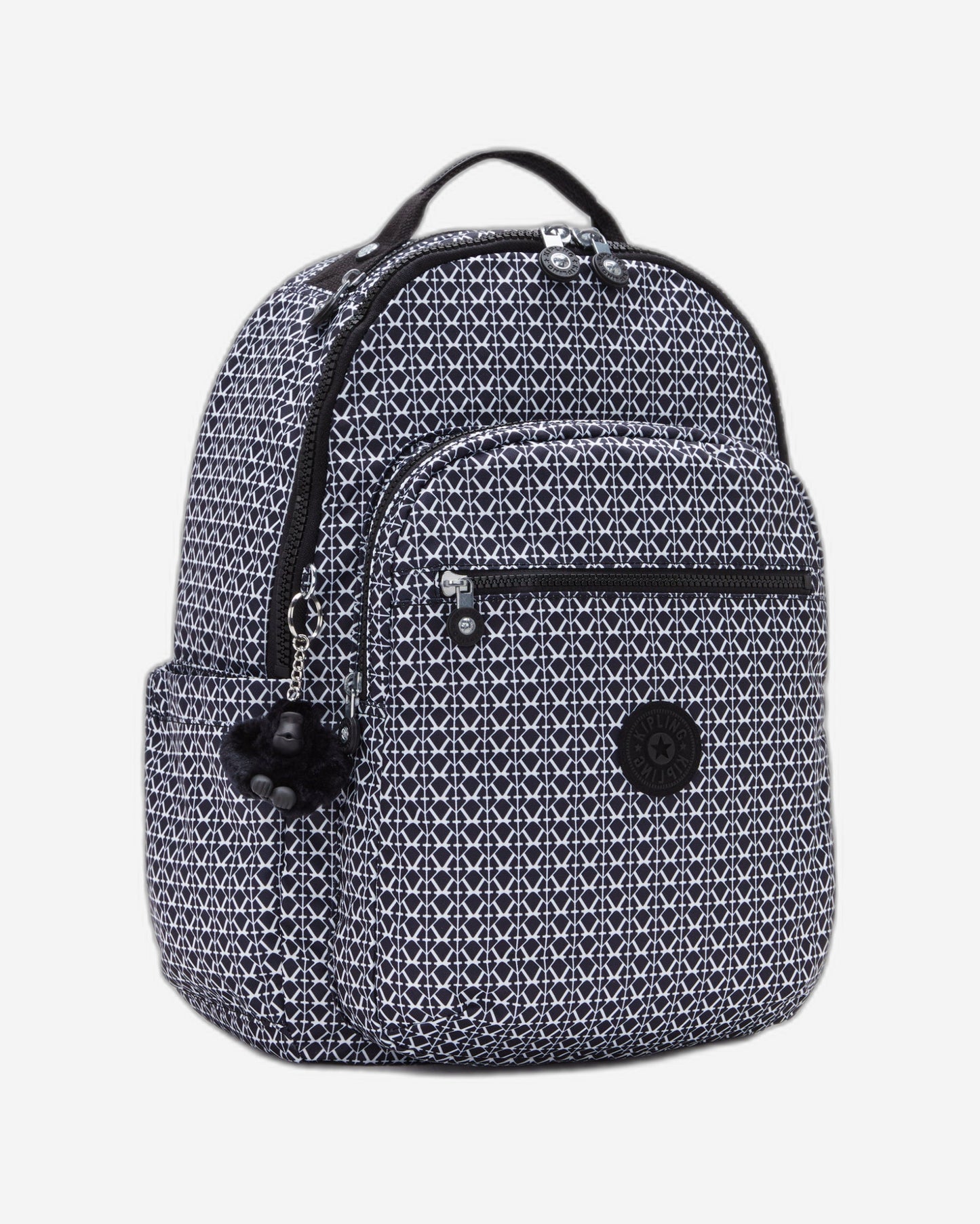 Kipling Seoul Signature Print Large Backpack C2I6269-DD2