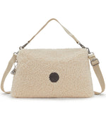 Kipling Pollie M Natural Fuzz Shoulder Bag I6331-8PF
