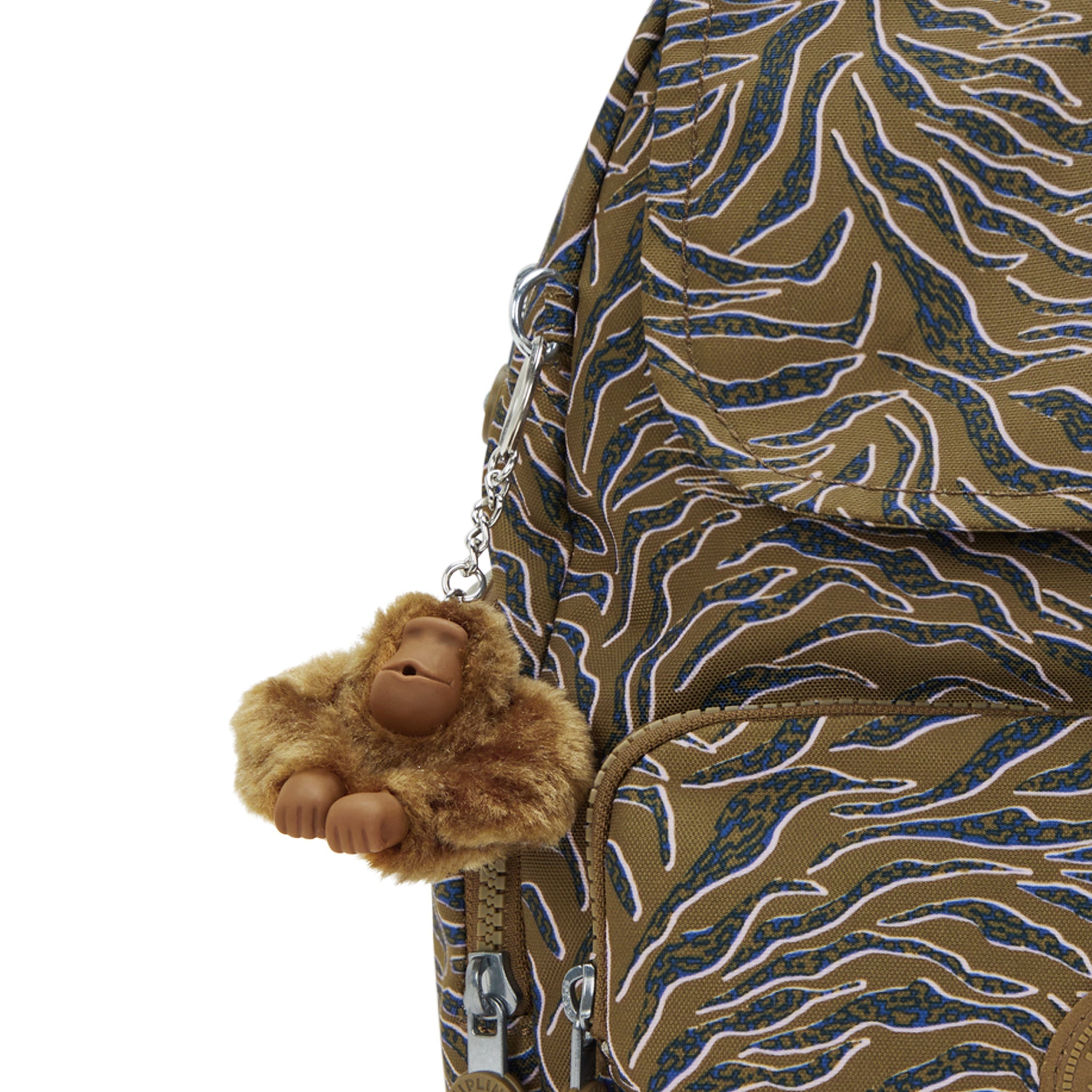 Kipling City Zip S Undersea Leaves Backpack I6345-1PR