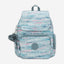 Kipling City Zip S Palmtree Leaves Small Backpack I6345-3QN