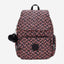 Kipling City Zip S Dancing Bouquet Small Backpack I6345-46X