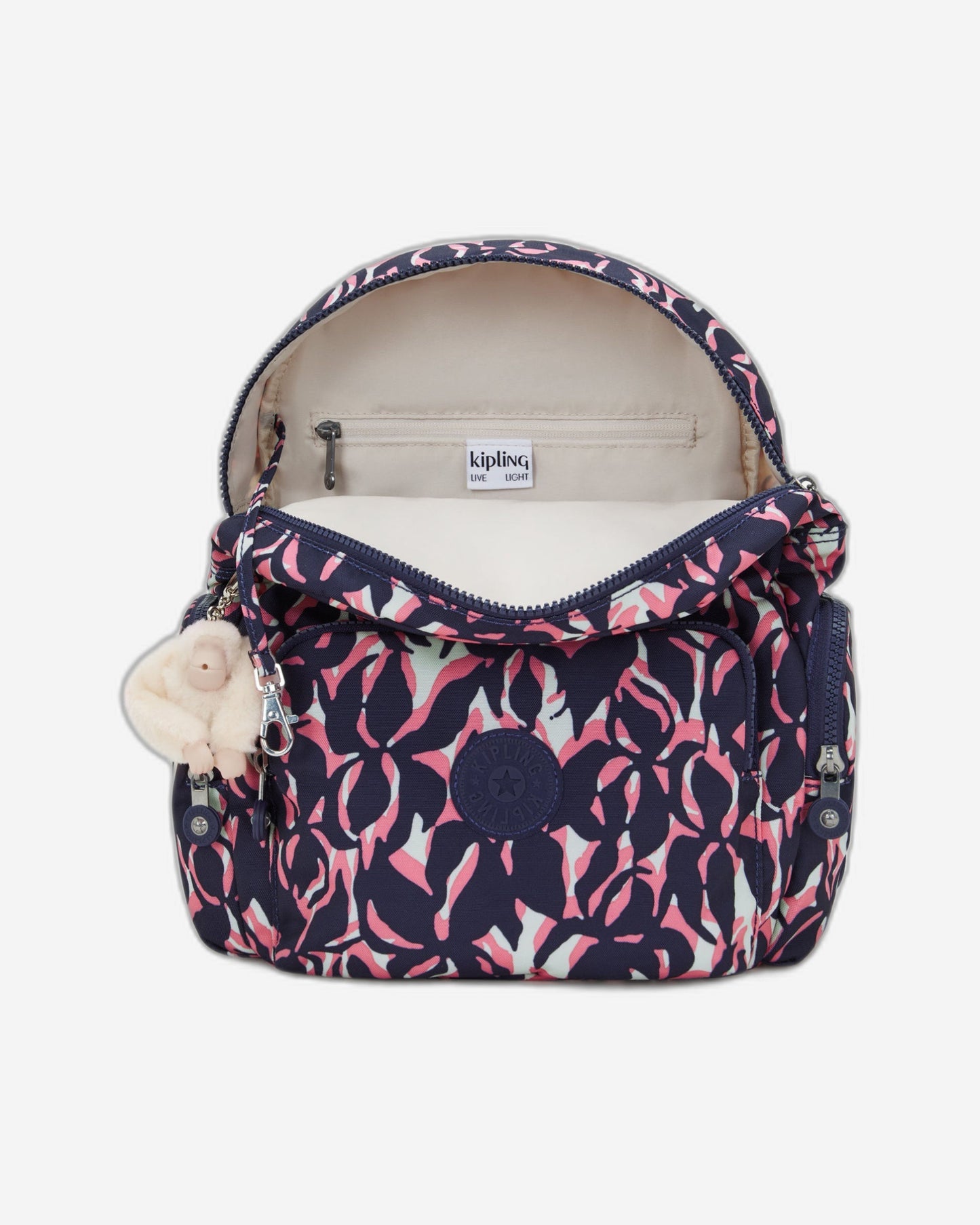 Kipling City Zip S Palm Mood Small Backpack I6345-6PQ