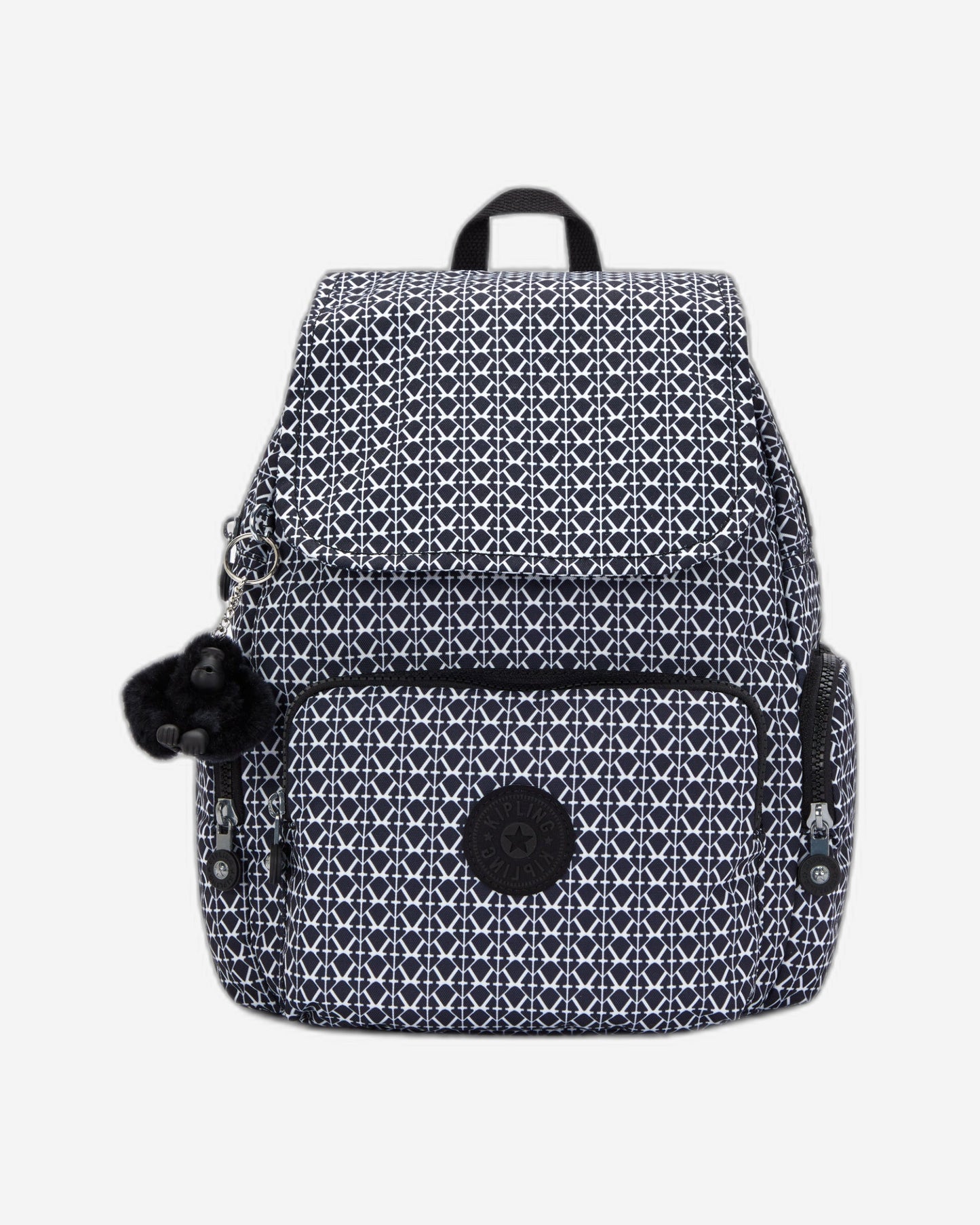 Kipling City Zip S Signature Print Small Backpack C2I6345-DD2