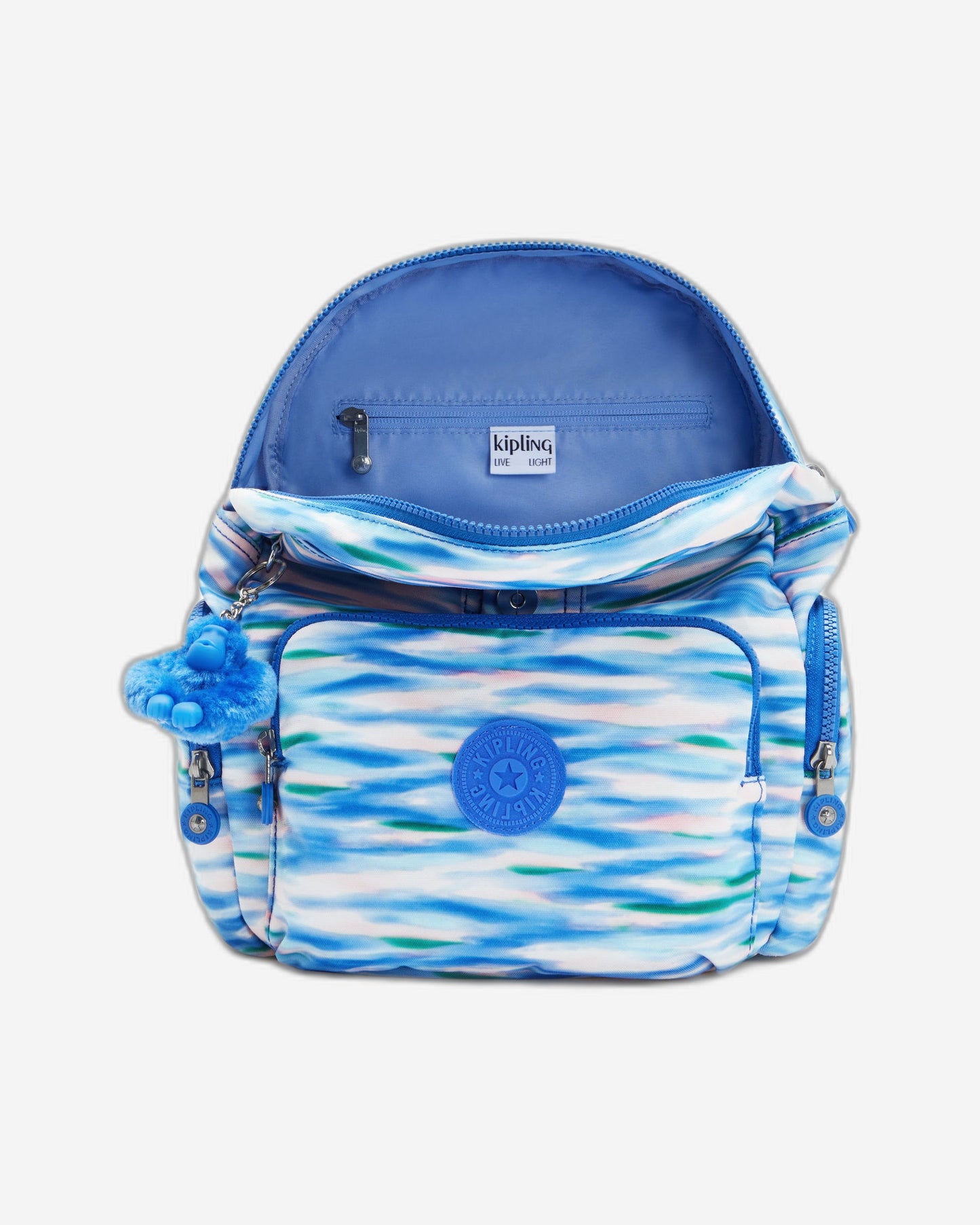 Kipling City Zip S Diluted Blue Small Backpack C2I6345-TX9