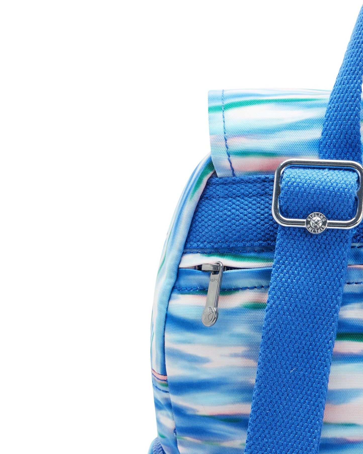 Kipling City Zip S Diluted Blue Small Backpack C2I6345-TX9