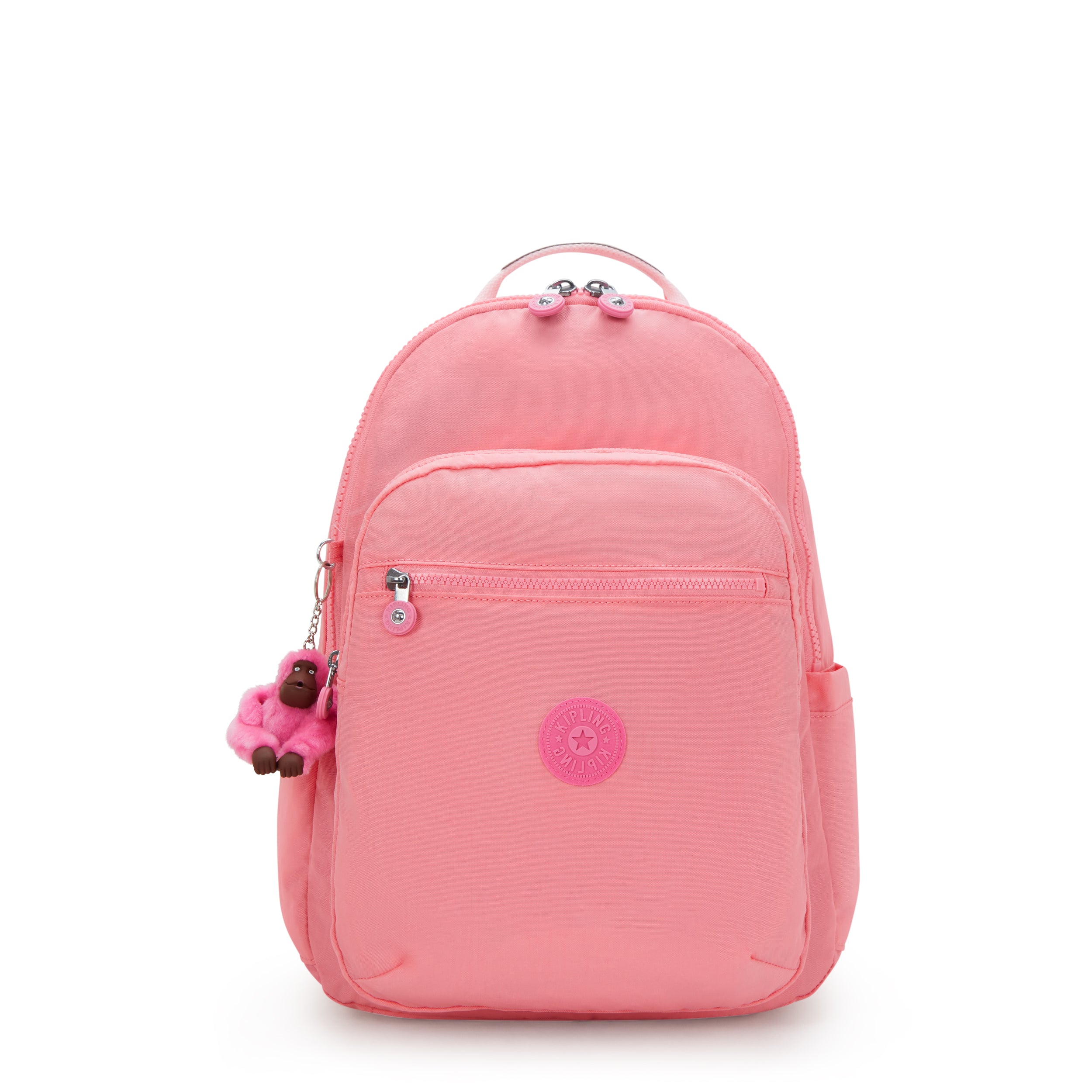 Kipling Seoul College Extra Coral Sea Large backpack with laptop compartment I6350-24O