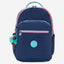 Kipling Seoul College Extra Resort Navy Large backpack with laptop compartment I6350-2DG