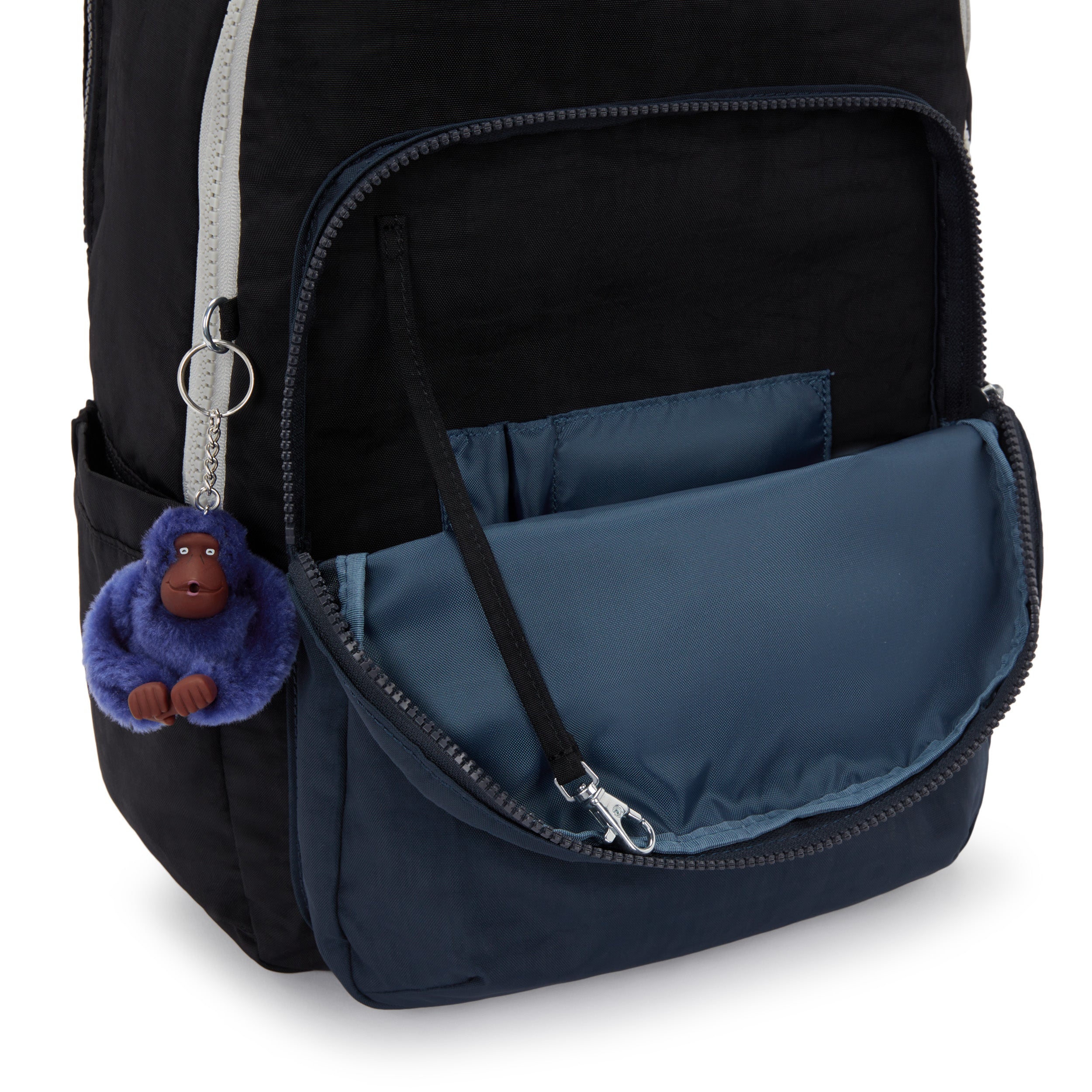 Kipling Seoul College Extra True Block Large backpack with laptop compartment I6350-74Q