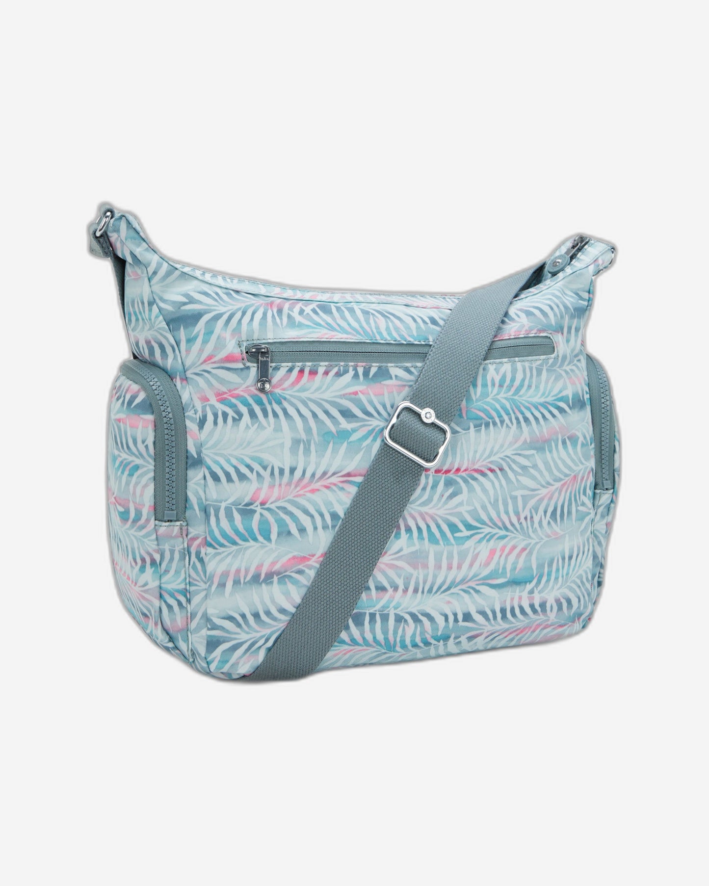 Kipling Gabb Palmtree Leaves Large Crossbody I6525-3QN
