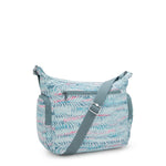 Kipling Gabb Palmtree Leaves Crossbody Bag I6525-3QN