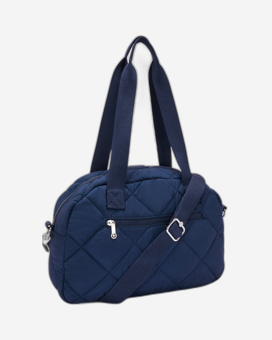 Kipling Cool Defea Airy Blue Quilt Medium Shoulderbag I6560-93U