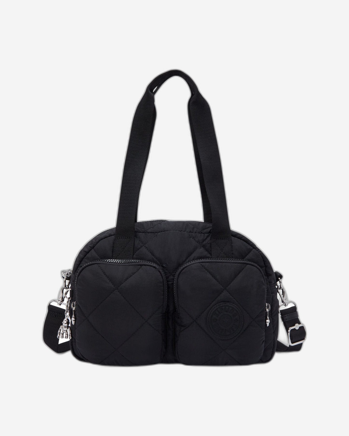 Kipling Cool Defea Cosmic Black Quilt Medium Shoulderbag I6560-95R
