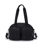 Kipling Cool Defea Cosmic Black Quilt Medium Shoulderbag I6560-95R