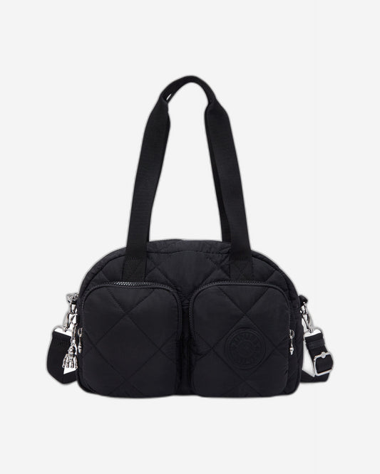 Kipling Cool Defea Cosmic Black Quilt Medium Shoulderbag I6560-95R